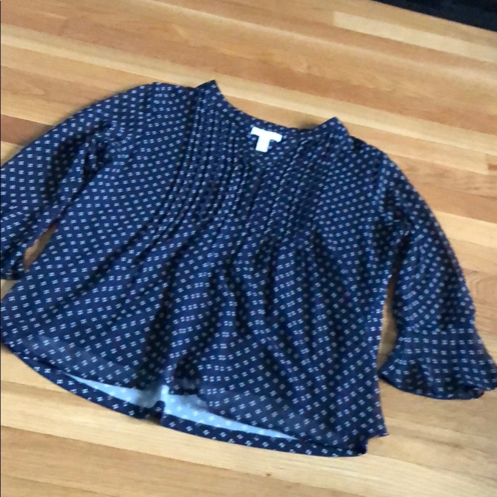 Charter club patterned shirt